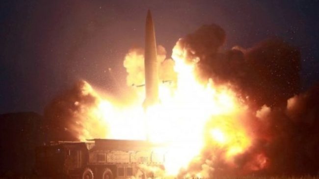 ट्रम्पले सुन्दर पत्र पाएको बताएपछि उत्तर कोरियाले गर्‍यो मिसाइल प्रक्षेपण