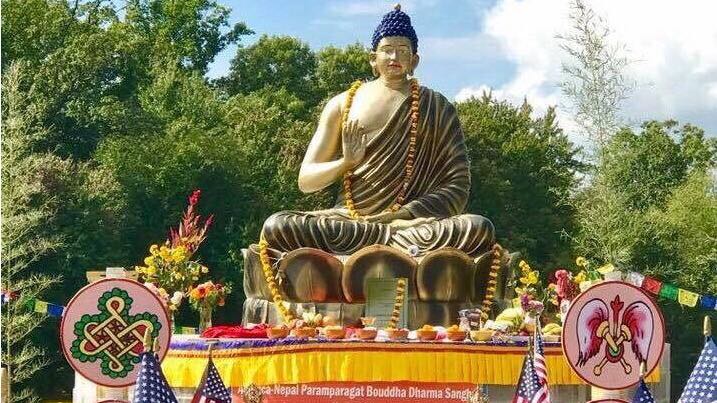 अमेरिकाको पशुपति बुद्ध मन्दिरमा कृष्ण जन्म अष्टमी मनाइँदै