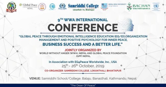 9 th Peace and Emotional Literacy International Conference to be held in Kathmandu