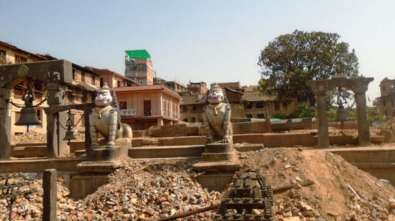 ललितपुरको प्रसिद्ध रातो मच्छिन्द्रनाथ मन्दिरको पुनर्निर्माण शुरु