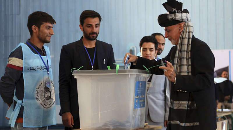 अफगानिस्तानमा राष्ट्रपति चयनका लागि मतदान जारी, कडा सुरक्षा व्यवस्था
