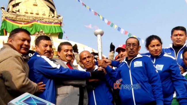 ओलम्पिक टर्च र्‍याली  काठमाडौंबाट सुरु (फोटोफिचर)