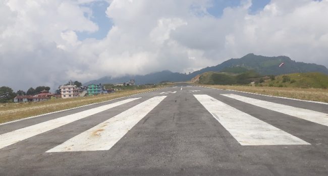 सात महिनापछि नेपाल एयरलाइन्सको ताप्लेजुङ उडान