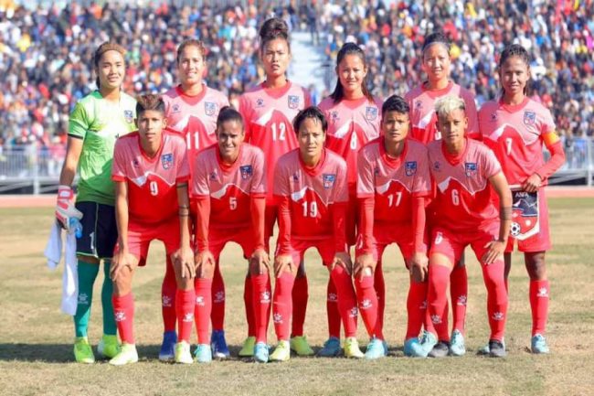 साग महिला फुटबल : नेपाललाई घरेलु मैदानमा स्वर्ण जित्ने अवसर