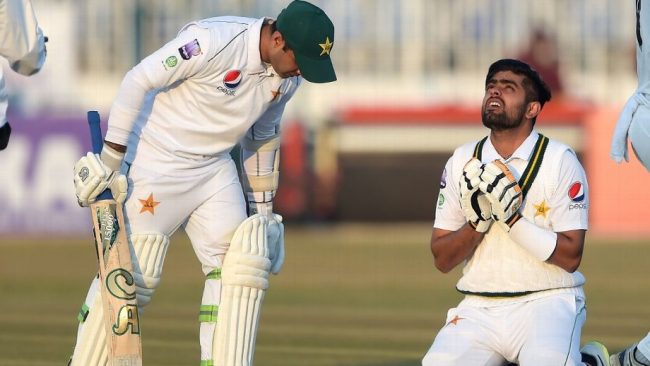 वर्षाले ड्र गरायो श्रीलंका–पाकिस्तानको टेस्ट