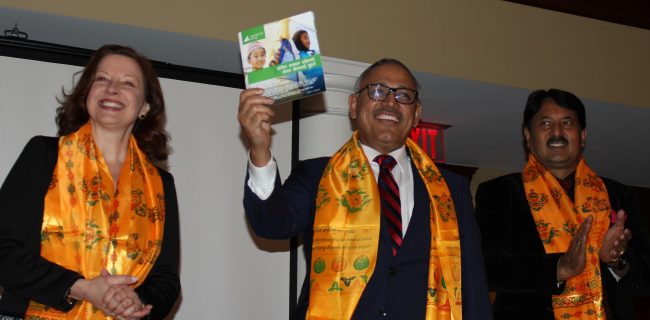 अमेरिकी वीमा कम्पनीद्वारा नेपाली भाषामा आफ्नो ब्रोसर प्रकाशन