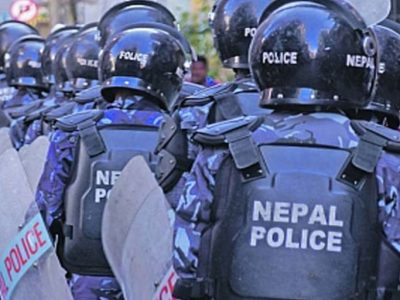 निर्वाचन केन्द्रित सुरक्षा चुस्त पार्दै नेपाल प्रहरी