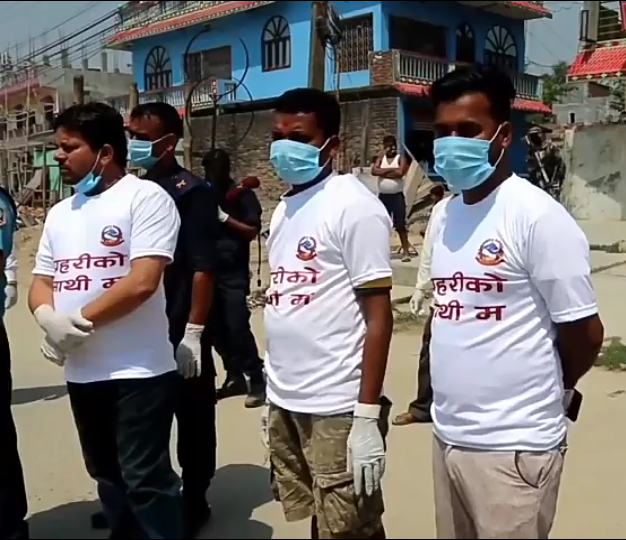 लकडाउन सफल पार्न ‘प्रहरीको साथी म’ अभियान