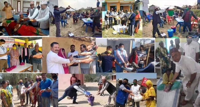 लकडाउन : राहत वितरणका  बिर्सन लायक हर्कत