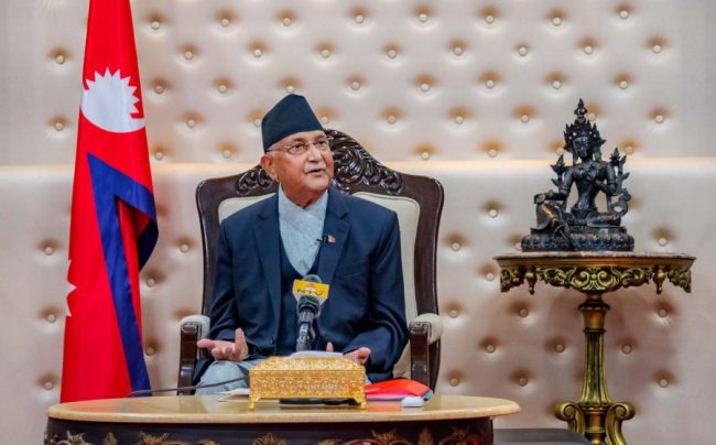 लकडाउन सरकारलाई होइन, जनताको जीवनका लागिः प्रधानमन्त्री ओली