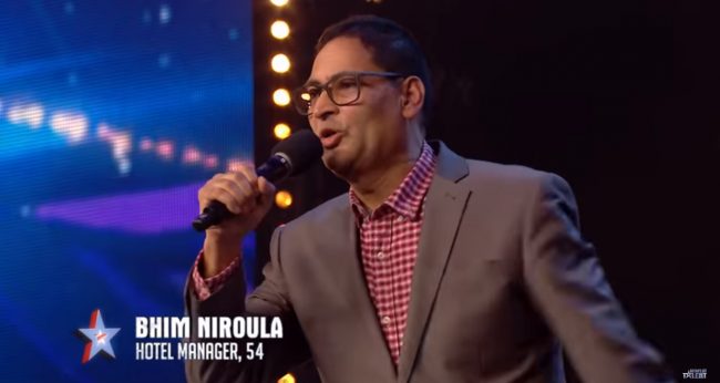 बेलायतको चर्चित रियालिटी शोमा गुञ्जिए नेपाली गायक भीम निरौला, दर्शकहरु उत्साहित