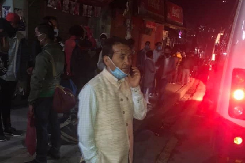 लकडाउनका कारण काठमाडौंमा रहेका करिव ४ सयलाई दैलेख पठाईयो