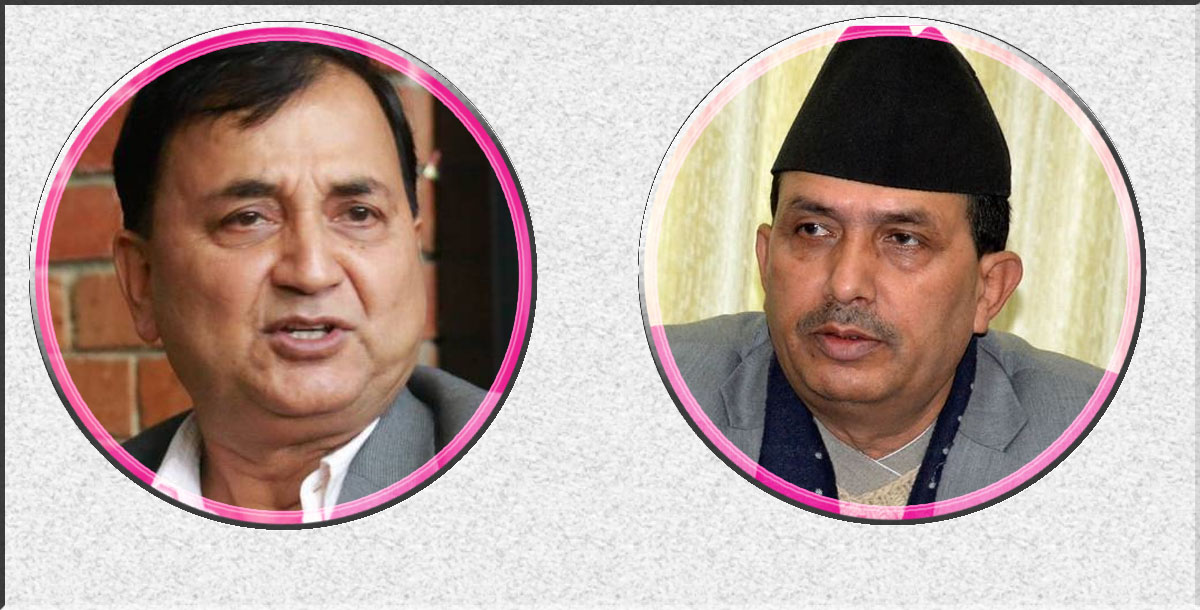 उप्रधानमन्त्री पोखरेल र स्वास्थ्यमन्त्री ढकालविरुद्ध अख्तियारमा उजुरी