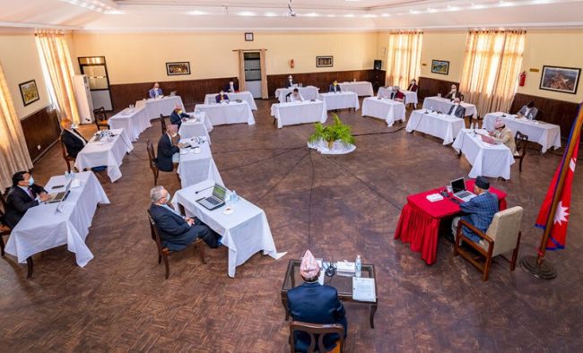 जारी लकडाउनलाई २५ गतेसम्म लम्ब्याउने सरकारकाे निर्णय