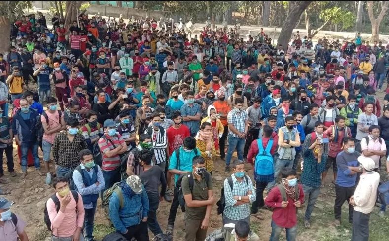 भारतबाट आएका हजार जना आफ्नै घरमा