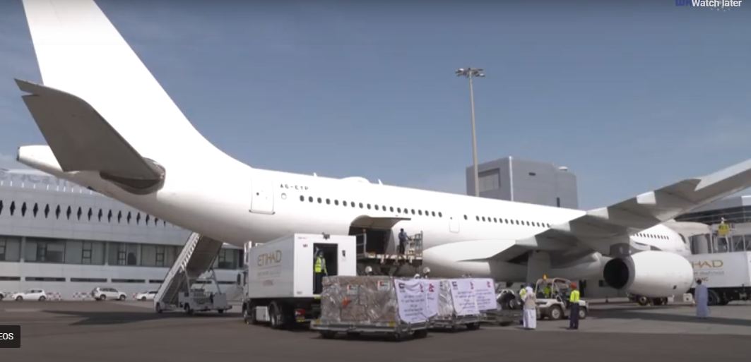 स्वास्थ्य सामग्री बोकेर काठमाडौँ आएका कतार र इत्तिहादका जहाज फर्किए