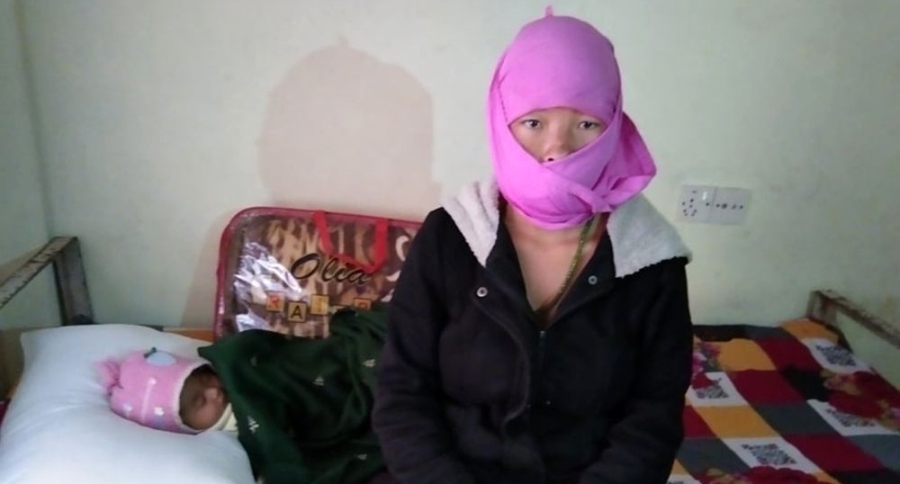 पोखराबाट बागलुङ हुँदै रोल्पा हिँडेकी दुई महिनाकी सुत्केरी क्वारेन्टाइनमा