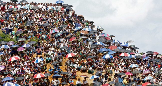 रोहिंग्या शरणार्थीलाई स्थानान्तरण गरिँदै, असुरक्षित स्थान भएको अधिकारकर्मीको भनाइ