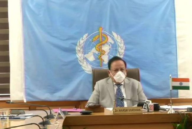 एक अर्ब ३५ करोड जनसंख्या भएको देशमा सवा लाखमात्र संक्रमित : भारतीय स्वास्थ्यमन्त्री