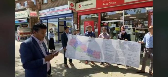 बेलायतका नेपालीले भारतीय प्रधानमन्त्री मोदीलाई पठाए विरोधपत्र