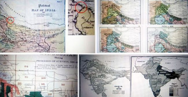 भारतको ऐतिहासिक नक्सामा पनि लिपुलेक र लिम्पियाधुरा नेपालकै