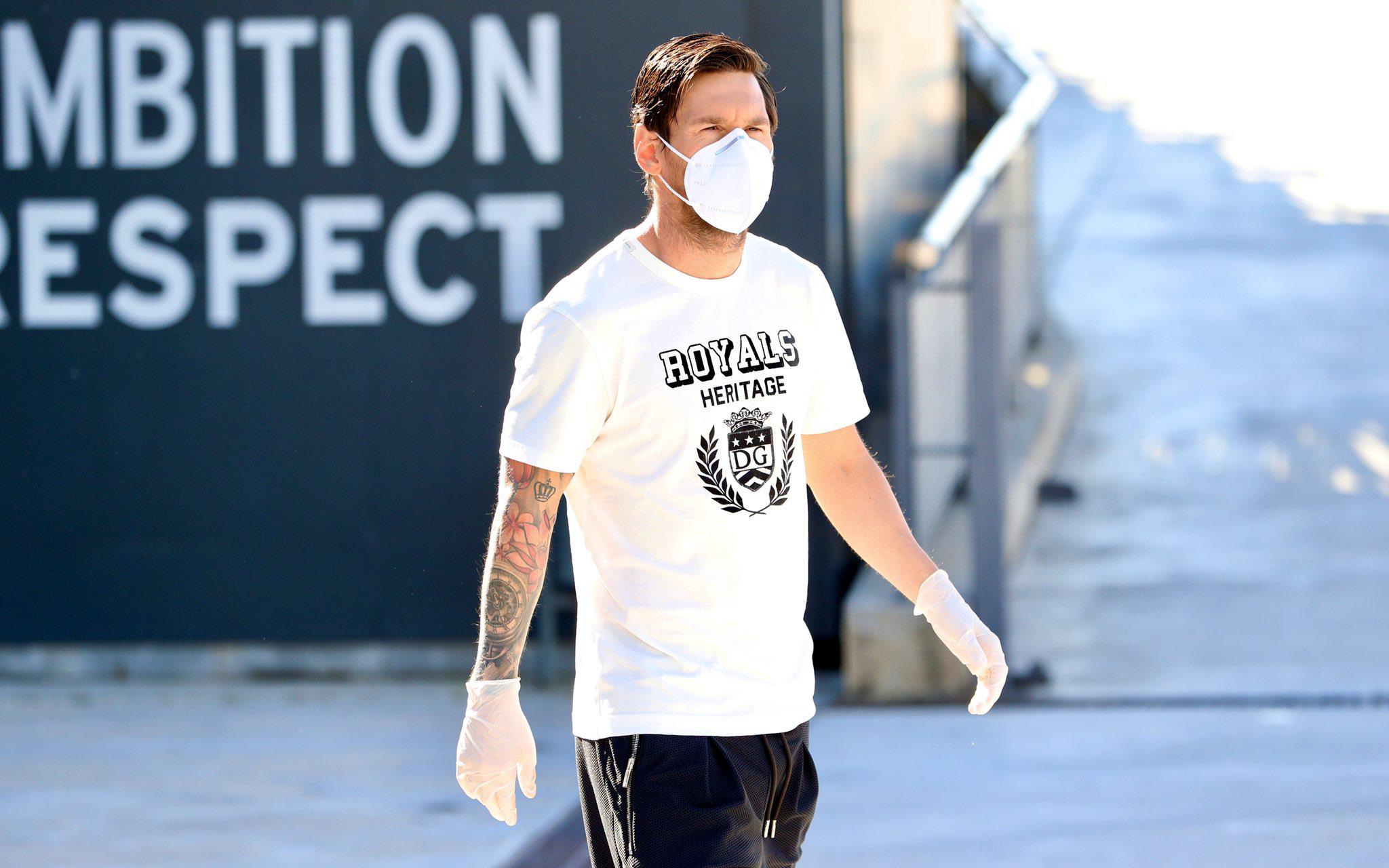 मेस्सी ५६ दिन पछि मैदानमा, हेर्नुहोस् कोरोना भाइरस पछि कसरी भयो अभ्यास