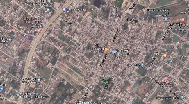 नेपालगन्जमा उच्च सुरक्षा सर्तकता, पूरै बजार सिलबन्दी