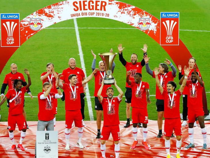 साल्जबर्ग फुटबल क्लब सातौं पटक अस्ट्रिया कप विजेता