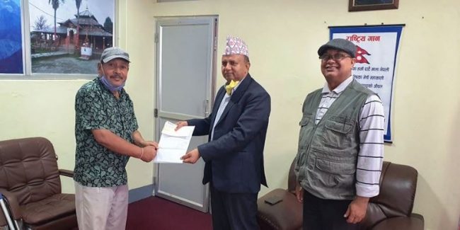 प्रदेश ५ कोरोना कोषमा शाक्यद्वारा १० लाख रुपैयाँ जम्मा