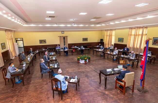 लकडाउन मोडालिटिको कार्ययोजना बनाउन उच्चस्तरीय समितिलाई मन्त्रिपरिषदको निर्देशन