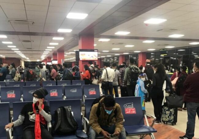 जापान उड्नुअघि विमानास्थलमा भद्रगोल