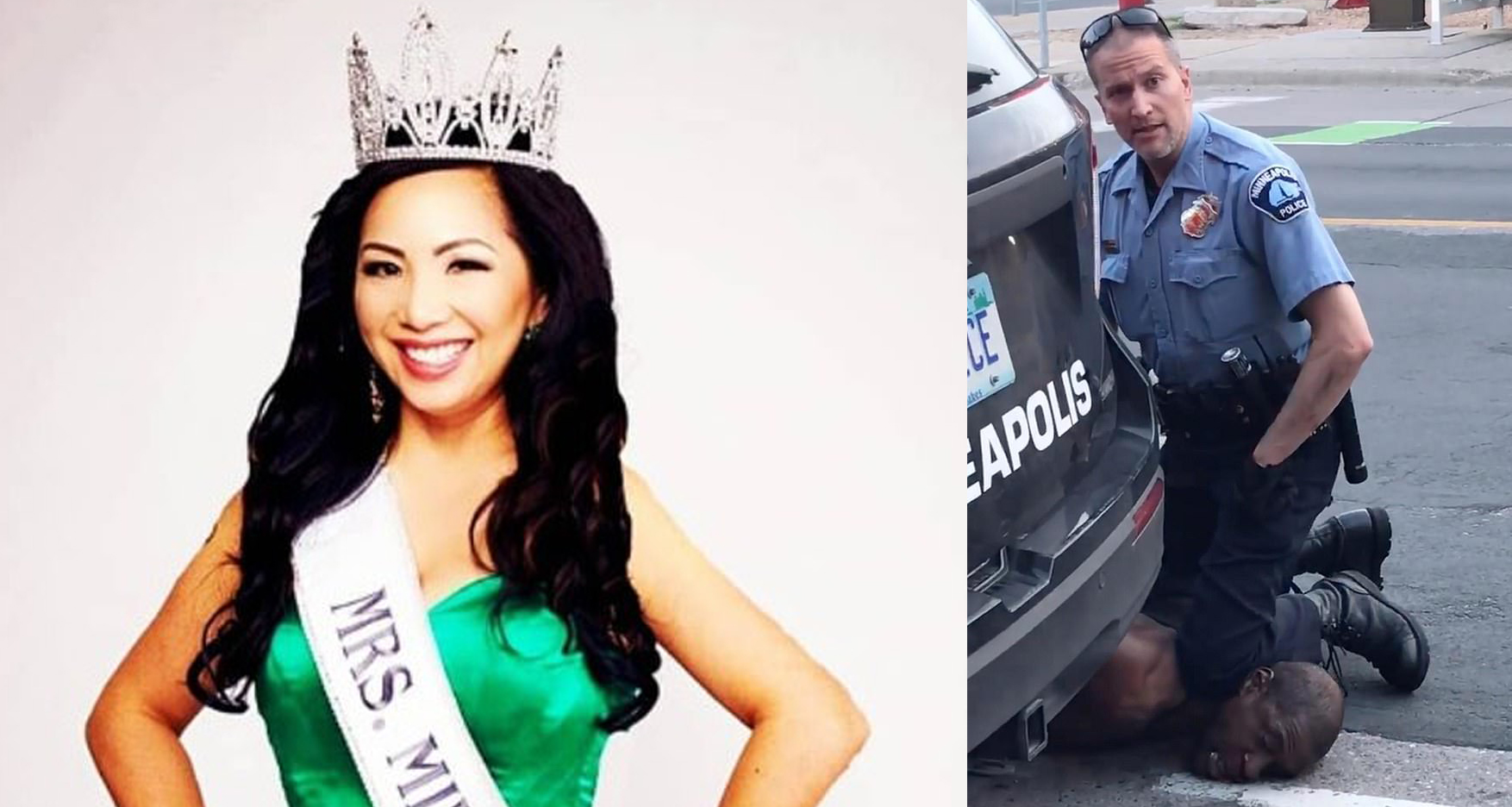 फ्लोएड हत्या आरोपी पुलिस अधिकारीकी पत्नीले डिभोर्स निवेदनमा थर फेर्न माग गरिन्