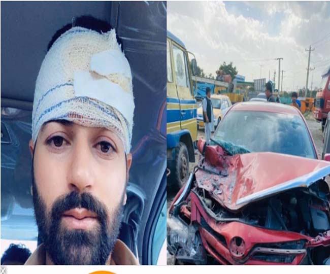 अफगानिस्तान क्रिकेटरको कार दुर्घटना