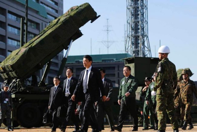 स्थानीयको दबाबपछि जापानद्वारा अमेरिकी क्षेप्यास्त्र प्रतिरोधी प्रणाली खरिद स्थगित