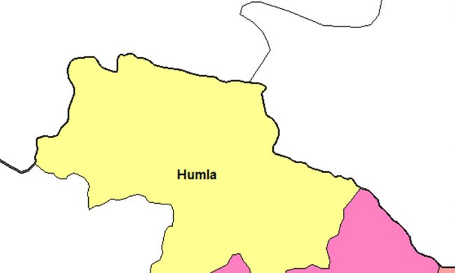 चीनसँग जोडिएको हुम्लाको हिल्सामा बिओपी स्थापित