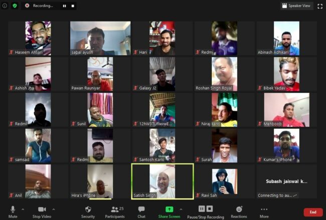 खेलाडीहरु तथा प्रदेश २ क्रिकेट संघबीच अन्तरकृया सम्पन्न
