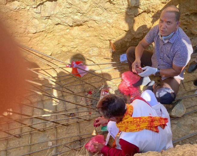 मुगुमा ८ करोडको लागतमा बन्ने सभाहल र कबडहलको शिलान्यास