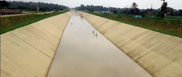 सिक्टा सिँचाइ ६१ प्रतिशत सम्पन्न