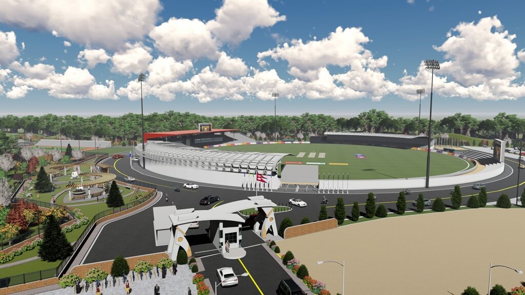 बढैयातालमा प्रदेशस्तरीय क्रिकेट मैदानको शिलान्यास