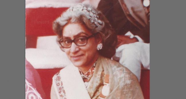 राजा त्रिभुवनकी कान्छी छाेरीकाे निधन