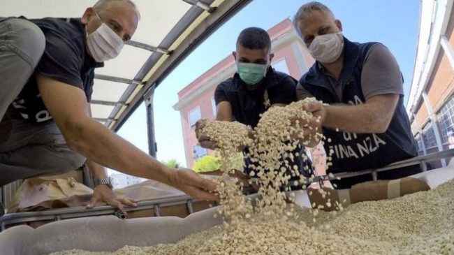 इटलीमा एक अर्ब डलरको लागुऔषध बरामद, इस्लामिक स्टेट सम्बद्ध भएको आशङ्का