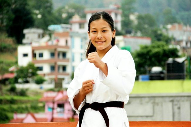 अनलाइन करातेमा नेपाललाई १० पदक