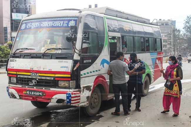 साउन ८ गतेदेखि सार्वजनिक यातायात संचालन गर्ने यातायात व्यवसायीको घोषणा