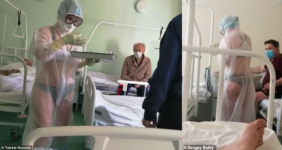 भित्री वस्त्र मात्र लगाएर बिरामीको उपचार गर्ने नर्स अब बनिन् समाचारवाचिका