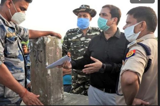 भारतीयको अवरोधपछि हुलाकी राजमार्ग निर्माणको काम रोकियो