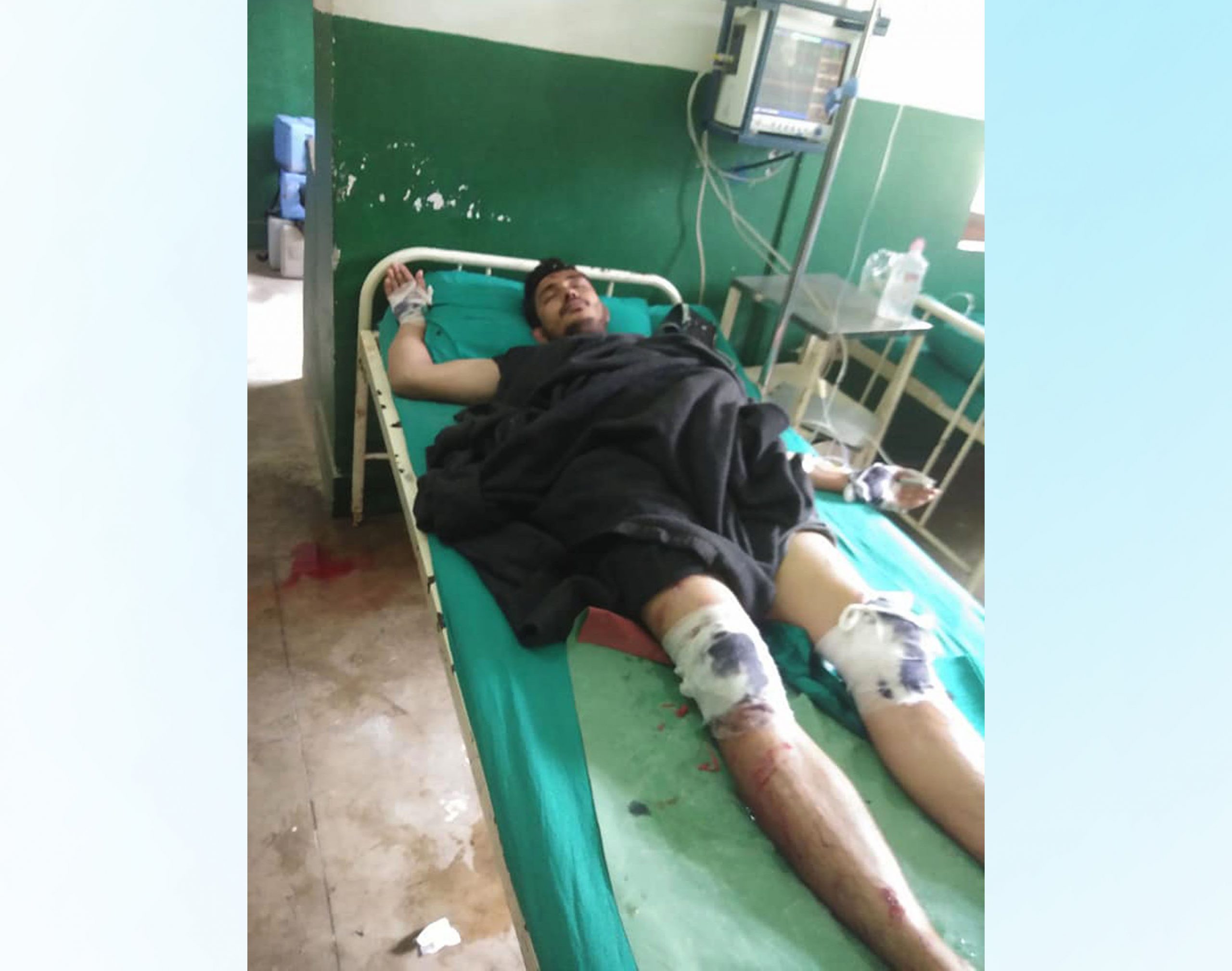 अस्थायी ड्याम फुट्यो, दुई बेपत्ता, दुई घाइते