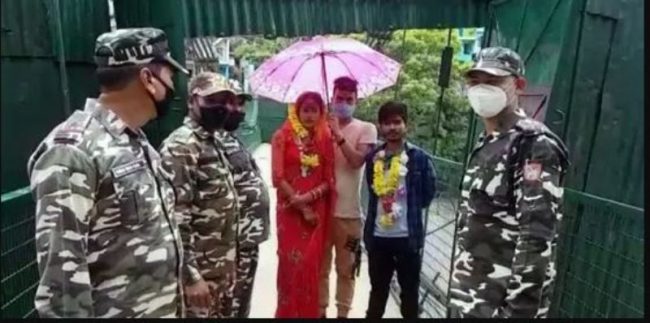 नेपाली बेहुली, भारतीय बेहुला, १५ मिनेटमा भयो बिहे