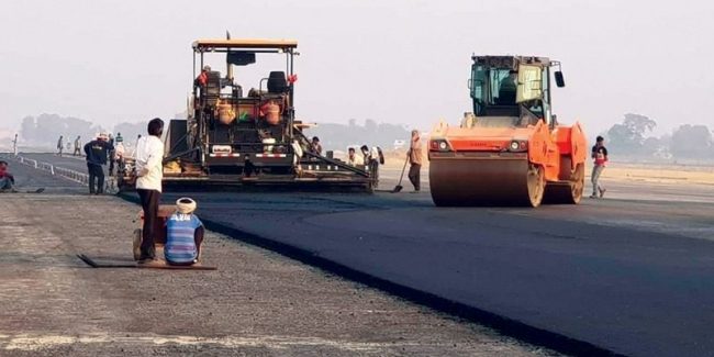 पोखरा क्षेत्रीय अन्तर्राष्ट्रिय विमानस्थलको ६० प्रतिशत काम सम्पन्न