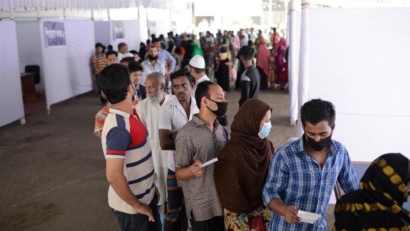 बङ्गलादेशमा कोभिड–१९ सङ्क्रमितको सङ्ख्या दुई लाखको हाराहारीमा