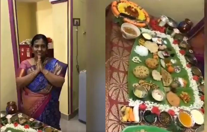 ज्वाईंको स्वागतमा सासुले बनाइन् ६७ परिकार